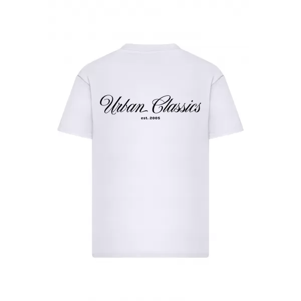  Herren-T-Shirt URBAN CLASSICS TB8757 WEIß 