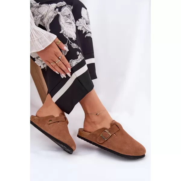  Damenhausschuhe BIG STAR SHOES RR274A387 BRAUN/BEIGE 