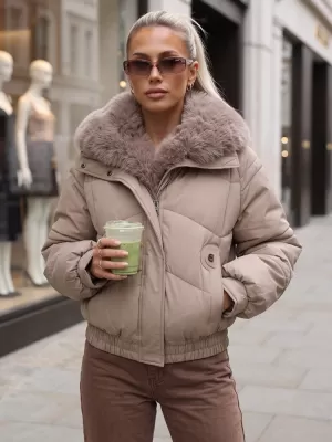 Damenjacke DSTREET TY6009 KARAMELL