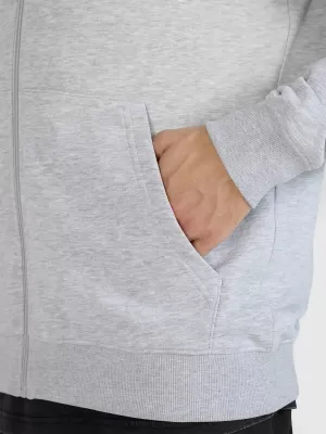 Herren-Sweatshirt 4F WMM00TSWSM1768 KALTE HELLGRAUE MELANGE