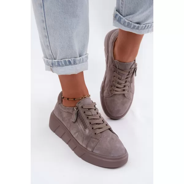  Damen-Stiefeletten BOTO 26PB18-18 TAUPE 