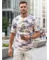 Herren-T-Shirt DSTREET NX2002R-BT-M BEIGE