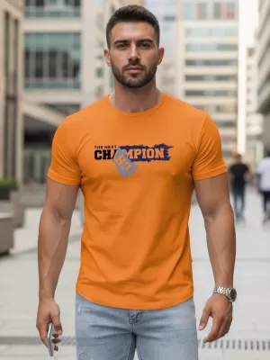 Herren-T-Shirt DSTREET NX5017R-OR ORANGE
