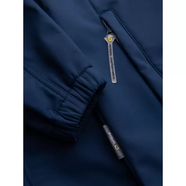  Herren-Softshelljacke OMBRE OM-JANP-0292 MARINEBLAU 