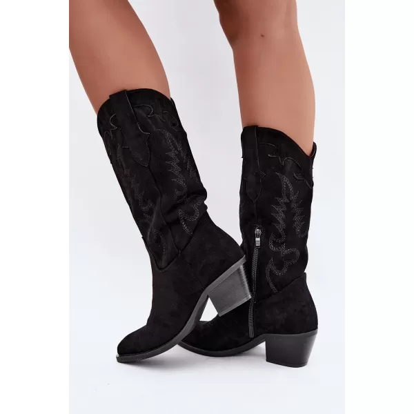  Damenstiefel BOTO 2559A-1 SCHWARZ 