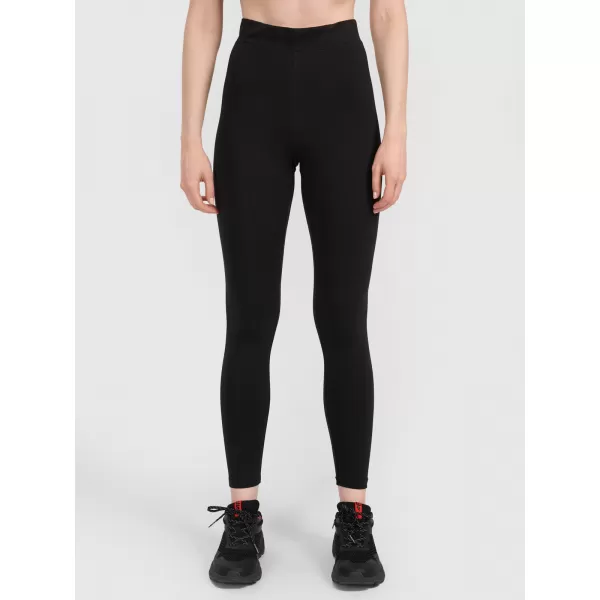  Leggings für Damen 4F WMM00TTIGF296 TIEFSCHWARZ 
