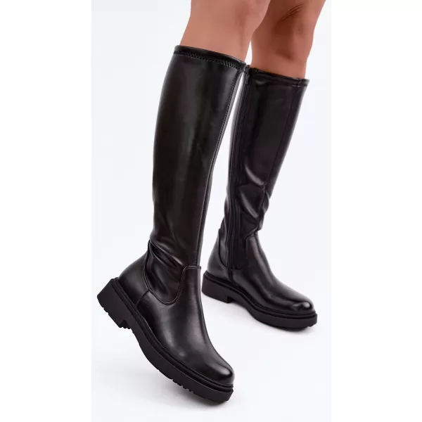  Damenstiefel SERGIO LEONE KZ-02 SHCWARZ 