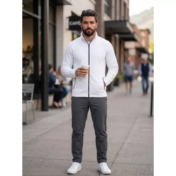  Herren-Sweatshirt aus Microfleece MALFINI FACTOR 852 WEIß 