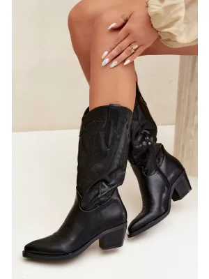 Damenstiefel BOTO 2559A SCHWARZ