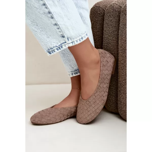  Ballerinas für Damen BOTO 9867 KHAKI 