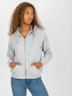 Damen-Sweatshirt BASIC FEEL GOOD B-002.68 GRAU