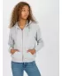 Damen-Sweatshirt BASIC FEEL GOOD B-002.68 GRAU