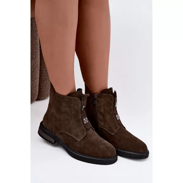  Damenschuhe D&A CR62-3334 KHAKI 
