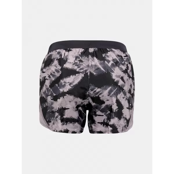  Damen-Shorts UNDER ARMOUR W UA FLY BY 2.0 PRINTED SHORT 1350198-591 LILA 