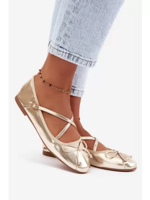 Ballerinas für Damen BOTO 6625 GOLD