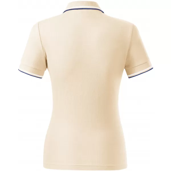  Damen-T-Shirt mit Kragen MALFINI FOCUS 233 MANDEL 