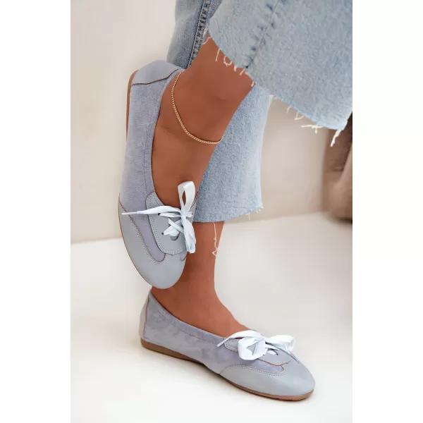  Ballerinas für Damen BOTO 8531 BLAU 