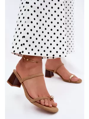 Damenpumps BOTO 22-391 KHAKI