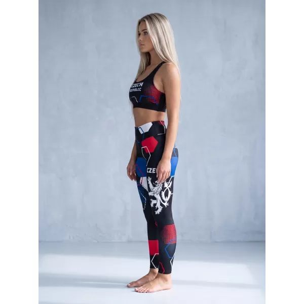  Damen Premium Long Funktionsleggings (neue Größen) ALTISPORT VOJ/ALW036LEG05 HEXA SCHWARZ 