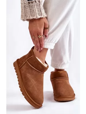 Damenschuhe BOTO W5821 KAMEL