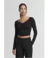 Damen-T-Shirt URBAN CLASSICS TB7729-00007 SCHWARZ