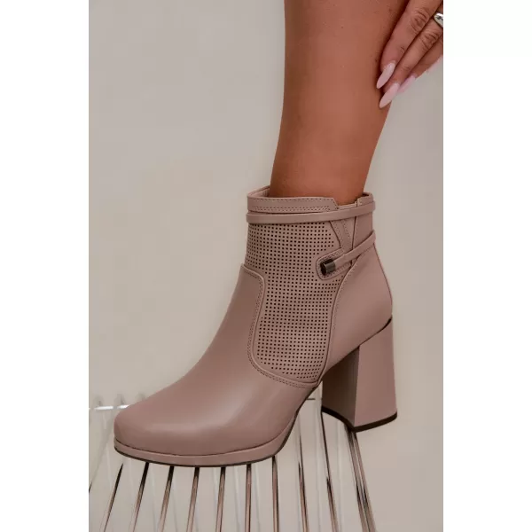  Damen-Stiefeletten BOTO FAF125B-2 BRAUN 