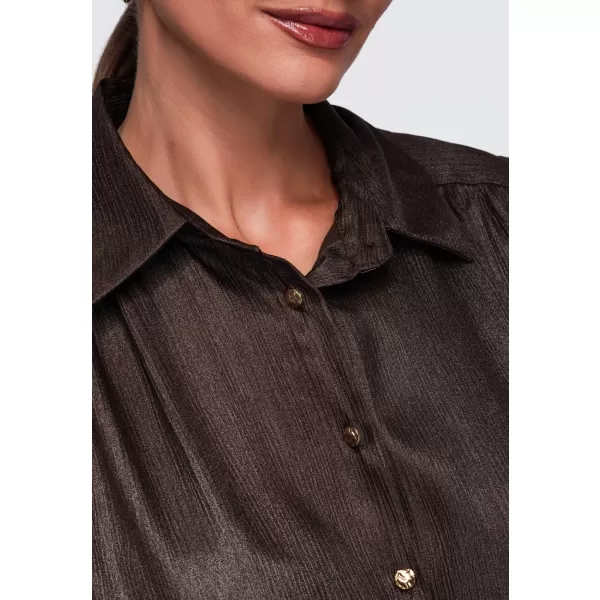  Damenhemd OMBRE OW-SH-E0071 BRAUN 