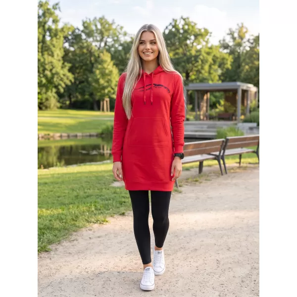  Erweitertes Damen-Sweatshirt ALTISPORT ALW001419 ROT 