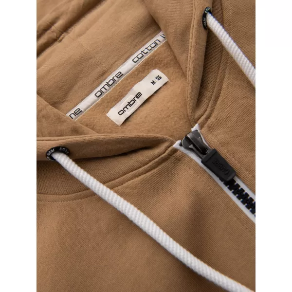  Herren-Sweatshirt OMBRE OM-SSBZ-0272 BRAUN 