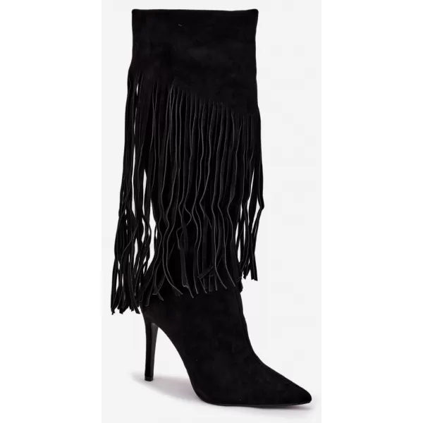  Damenstiefel BOTO H-59 SCHWARZ 