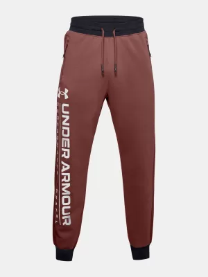 Herren-Jogginghose UNDER ARMOUR MEN'S UA RIVAL FLC AMP JGS 1357125-688 ROT