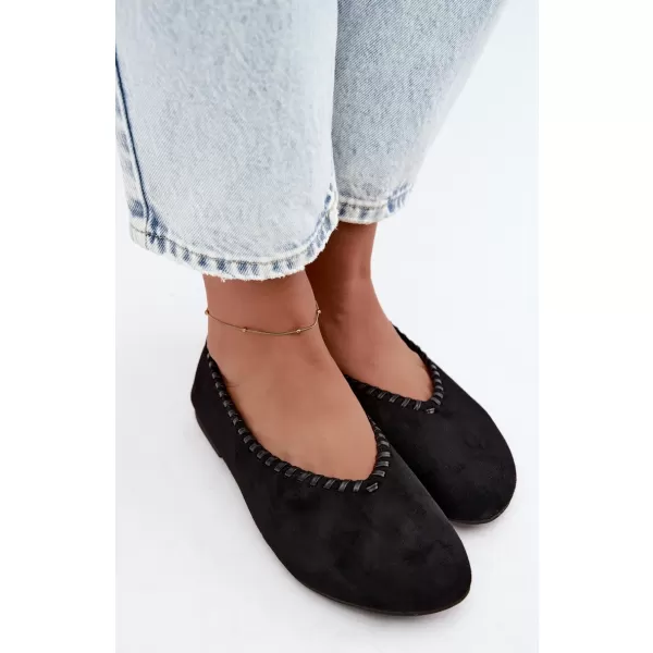  Ballerinas für Damen BOTO 9897 SCHWARZ 