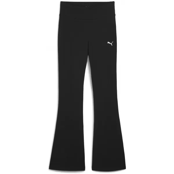  Leggings für Damen PUMA ESS HIGH-WAIST FLARED LEGGINGS 63154201 PUMA SCHWARZ 