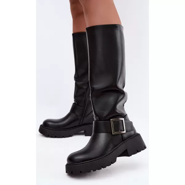  Damenstiefel BOTO C-387 SCHWARZ 