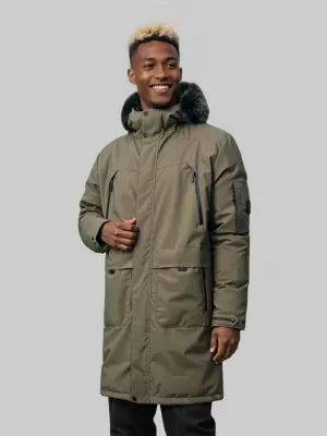 Wintermantel für Herren ALPINE PRO WUSS 2 MORCHEL