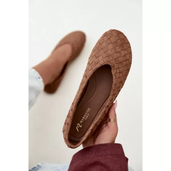  Ballerinas für Damen BOTO 9867 KAMEL 