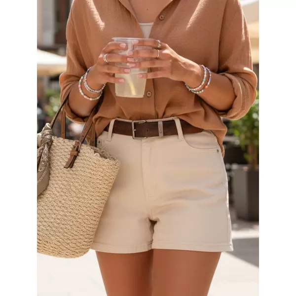  Damen-Shorts DSTREET SY0502 BEIGE 