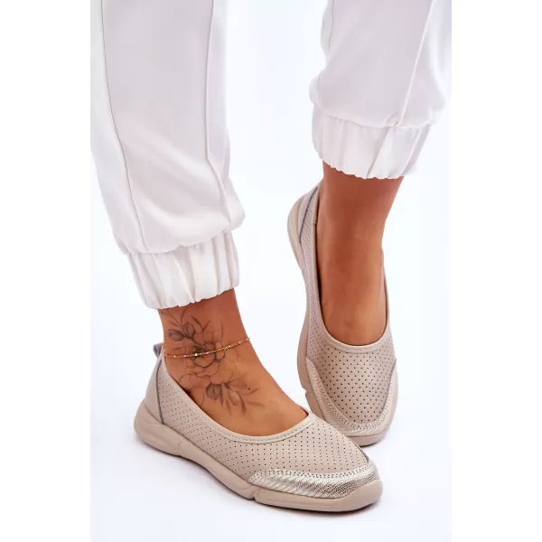  Ballerinas für Damen EVENTO 21PB32-3621 BEIGE 