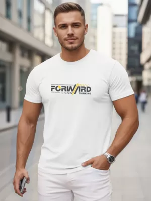 Herren-T-Shirt DSTREET NX0145R-WH WEIß