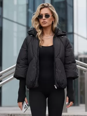 Damenjacke DSTREET TY5826 SCHWARZ