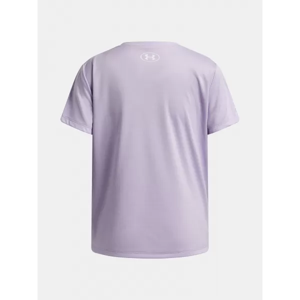  Mädchen-T-Shirt UNDER ARMOUR TECH TWIST WDMK LOGO SS 6007134-536 LILA 