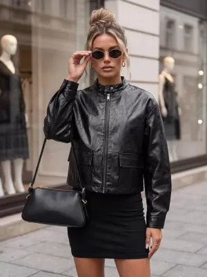 Damenjacke DSTREET TY5849 SCHWARZ