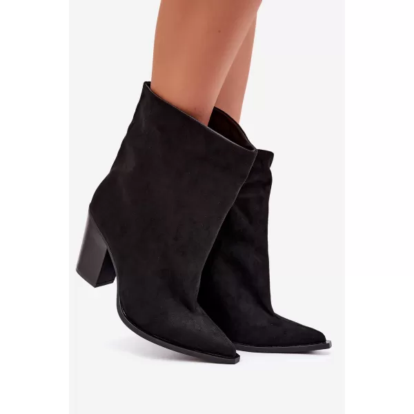  Damen-Stiefeletten BOTO 2577A SCHWARZ 