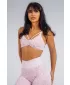Sport-BH mit mittlerem Halt und Leopardenmuster NEBBIA PRIMAL 854 ROSA LEOPARD