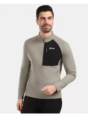 Fleece-Sweatshirt für Herren KILPI MONTALE-M 1M0203KI GRÜN
