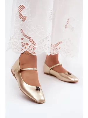 Ballerinas für Damen BOTO 6672 GOLD