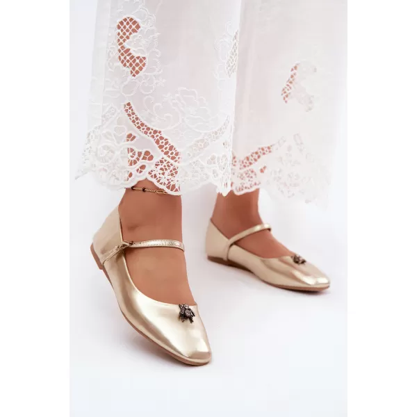  Ballerinas für Damen BOTO 6672 GOLD 