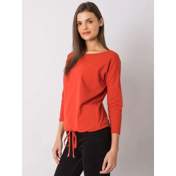  Damenbluse BASIC FEEL GOOD RV-BZ-4691.37P DUNKELORANGE 
