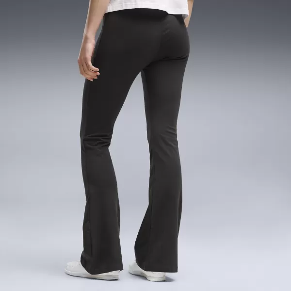 Leggings für Damen PUMA ESS HIGH-WAIST FLARED LEGGINGS 63154201 PUMA SCHWARZ 