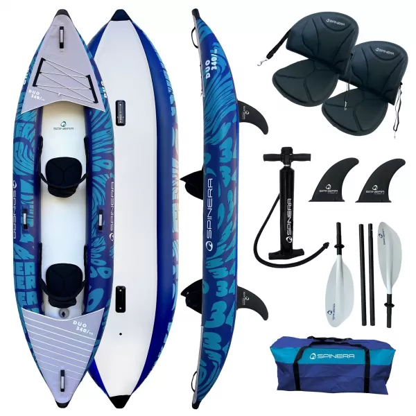  Kajak SPINERA DUO 340/115 BLAU/WEIß 